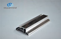 Parlak Gümüş Yüzeyli Alüminyum Duş Profilleri Standart EN755-9