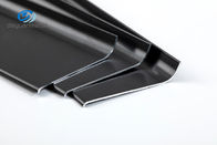 Ticari Alüminyum Süpürgelik Çoklu Uygulama 80mm Yükseklik Siyah Renk
