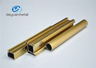 Dekorasyon için Standart Parlatma Altın Ekstrüde Alüminyum Çerçeveleme GB5237.1-2008