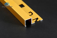Delikli 0.7-2mm Kalınlıklı Eloksallı Alüminyum Kenar Döşeme Profilleri