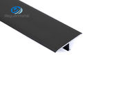 6063 Alüminyum T Profiller 4mm Yükseklik 5--20μM Eloksallı Siyah Renk