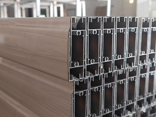 Güney Afrika Alüminyum Ekstrüzyon Patio Pencere Profilleri Toz Kaplama