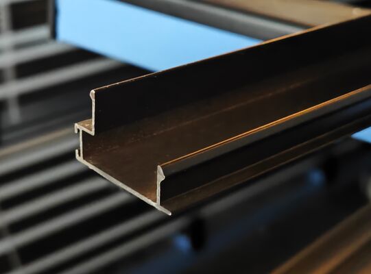 6063 Alüminyum Patio Pencere Ekstrüzyon Profilleri Toz Kaplama