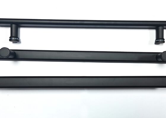 Black Matt/ Polishing Silver Stainless Steel Shower Handle Towel Rail