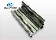 Zemin Şeridi 6060-T5 / T6 için Özelleştirilmiş Gümüş Parlatma Alüminyum Ekstrüzyon Profili