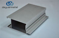 Kapılar İçin Standart Gümüş Eloksallı Alüminyum Ekstrüzyon Profili 6063 / T5